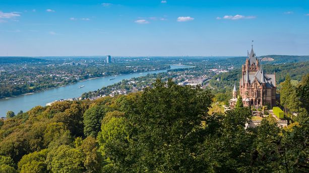 Drachenfels im Siebengebirge Drachenfels im Siebengebirge