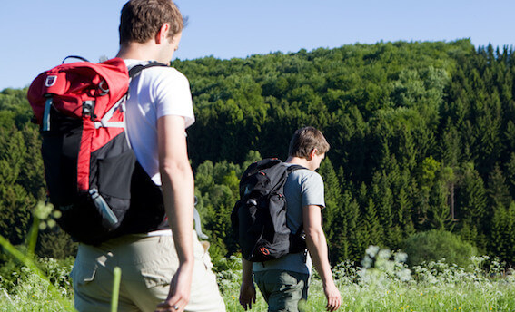 Schöne Aussichten über das Sauerland