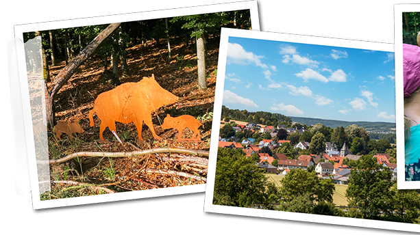 Die Wald-Spiel-Zeit in Warburg-Germete.
