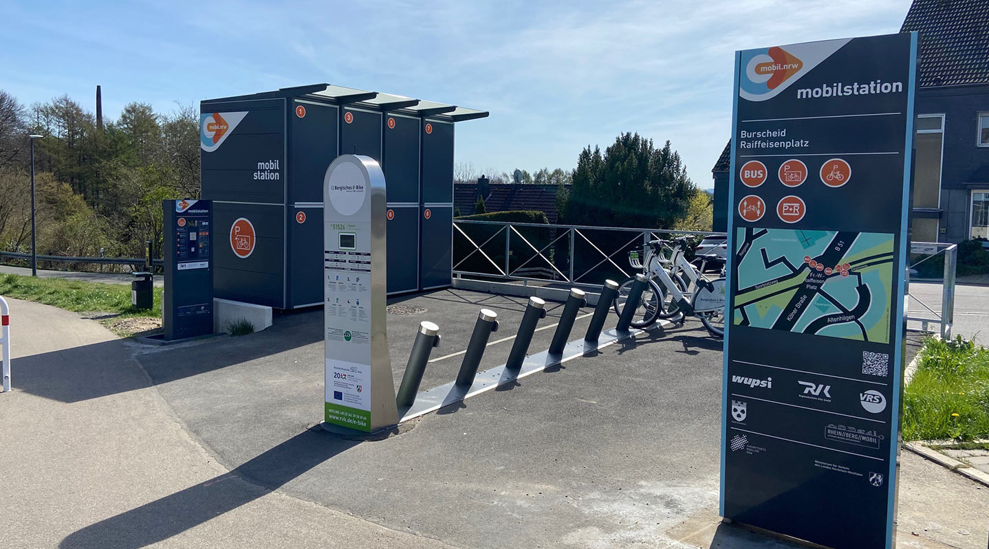 Vorreiter 19 Mobilstationen im RheinischBergischen Kreis mobil.nrw