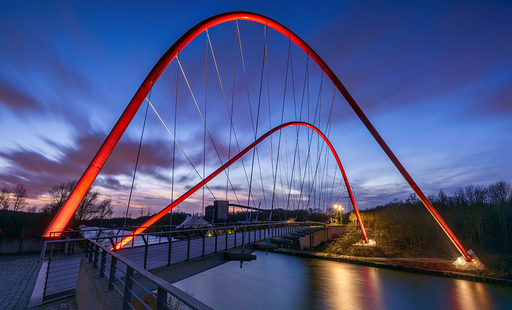 Doppelbogenbrücke Gelsenkirchen