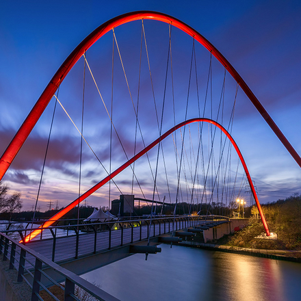Doppelbogenbrücke Gelsenkirchen