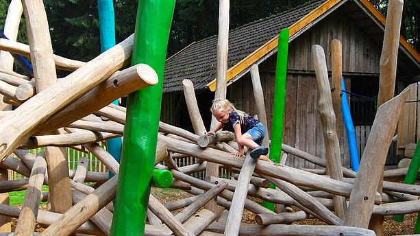 Kletterspaß im Kettler Hof in Haltern am See. Ketteler Hof, Haltern am See