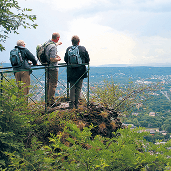Die erste Etappe des Rheinsteigs