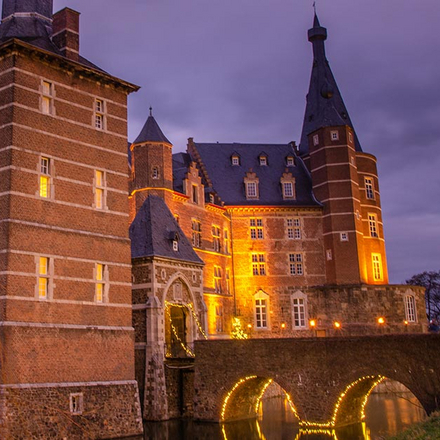 Romantischer Weihnachtsmarkt Schloss Merode