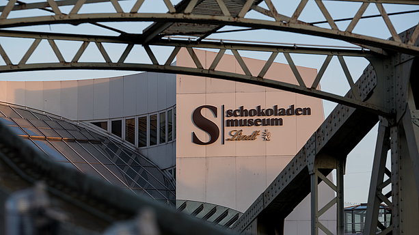 Aussenansicht des Schokoladenmuseum in Köln. Schokoladenmuseum, Köln