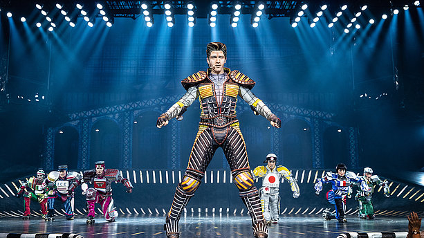 Ansicht während der Starlight Express Show in Bochum. Starlight Express, Bochum