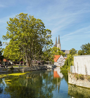 Fachwerk. Wasser. Idylle.
