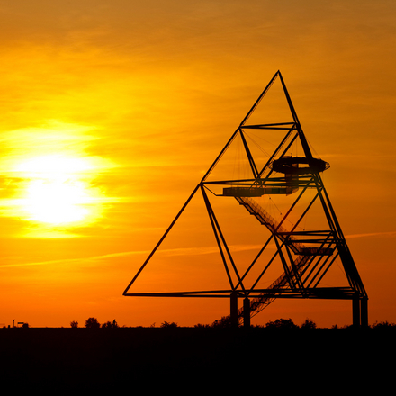 Halde Beckstraße "Tetraeder"