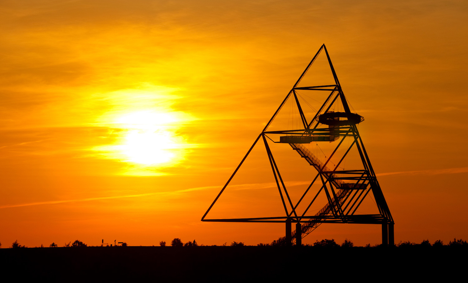 Halde Beckstraße "Tetraeder"