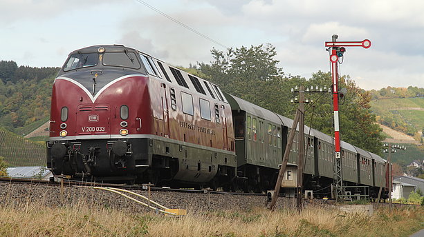 Der Sonderzug der Museumseisenbahn Hamm. Museumseisenbahn, Hamm