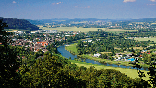 Unterwegs auf dem Renaissance-Wanderweg Unterwegs auf dem Renaissance-Wanderweg
