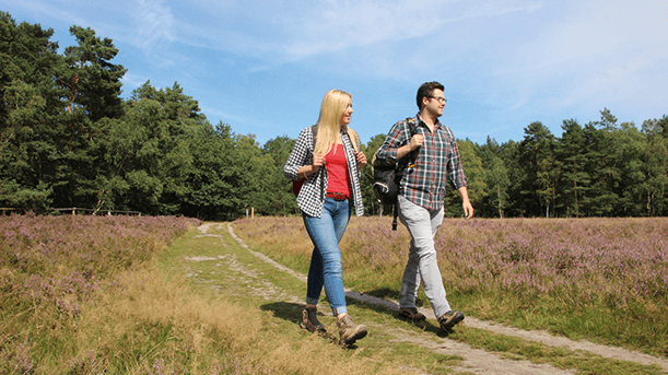 Unterwegs auf dem Emsquellen-Wanderweg Unterwegs auf dem Emsquellen-Wanderweg